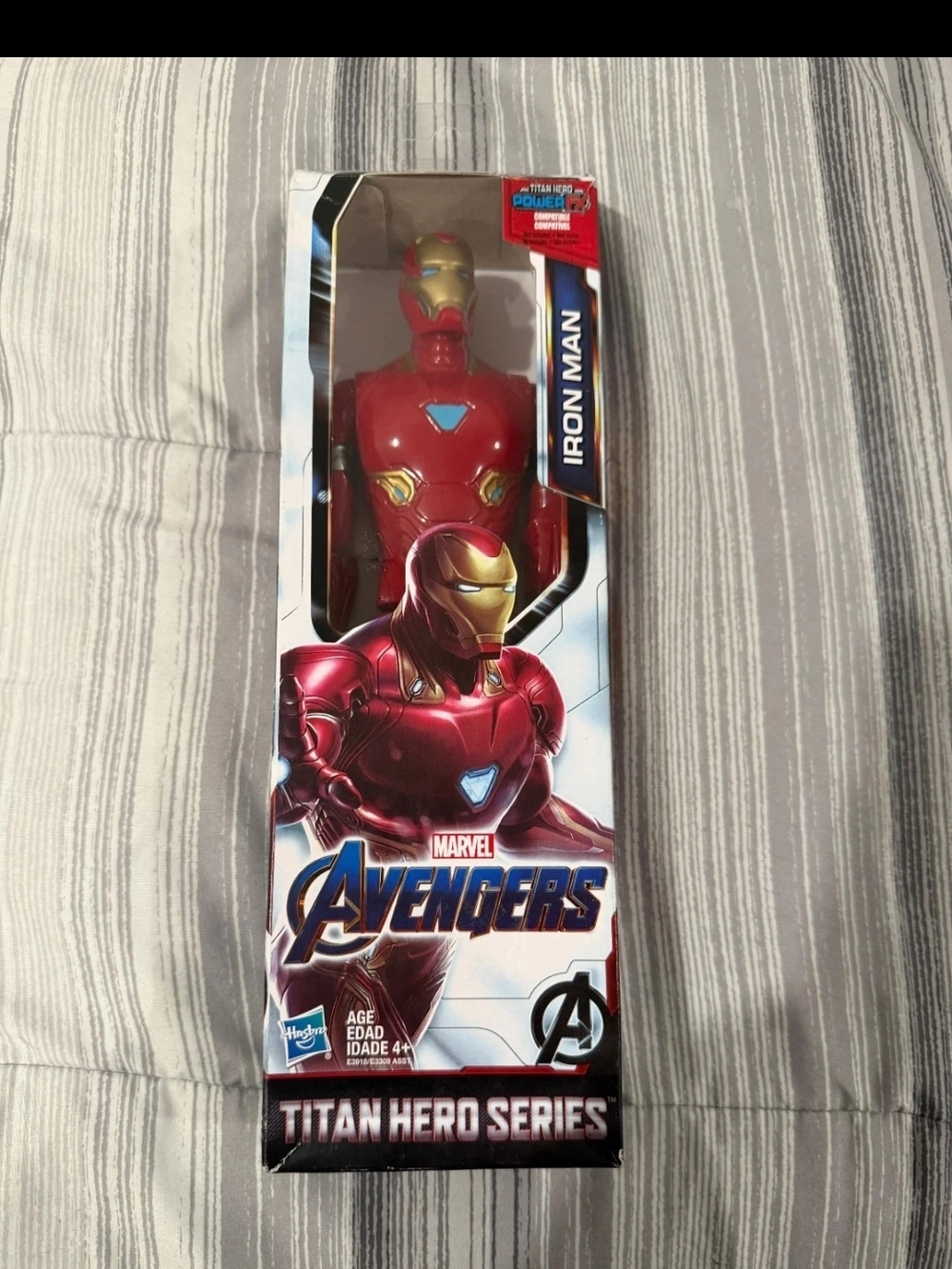 Marvel Avengers Titan Hero Series Iron Man Action Figure - Red & Gold